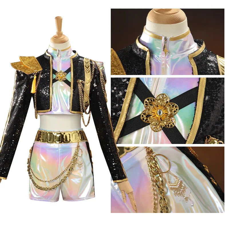 Cosplay KPop Demon Hunters Huntrix Rumi Golden — photo 6