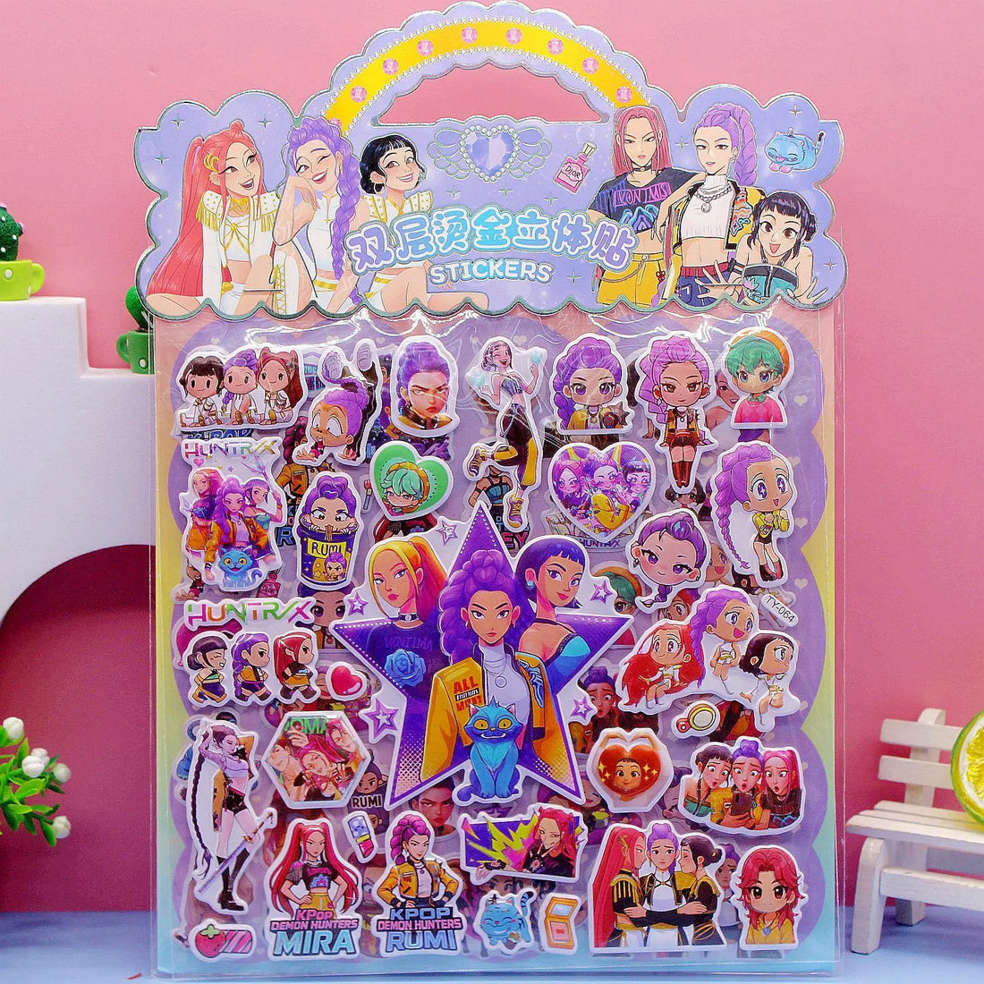Stickers 3D KPop Demon Hunters Anniversaire — photo 3