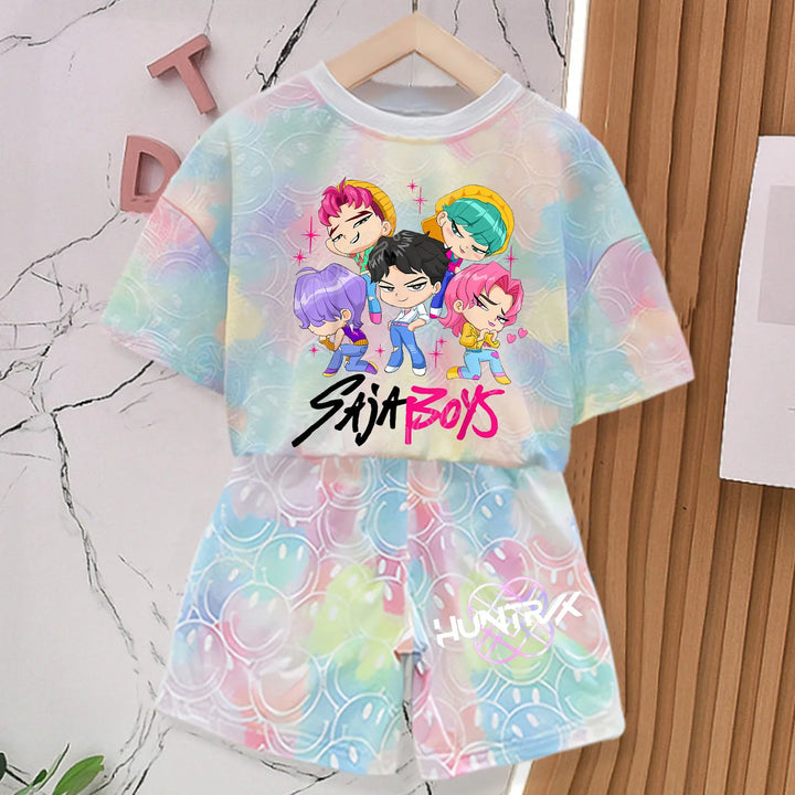 Pyjama Short Enfant KPop Demon Hunters Saja Boys