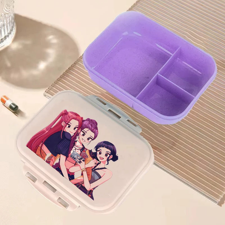 Lunch Box KPop Demon Hunters Rumi Mira Zoey