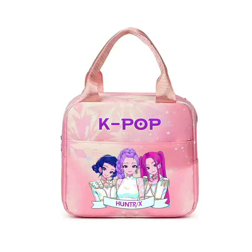 Lunch Bag KPop Demon Hunters Huntrix Et Derpy Bleu — photo 10