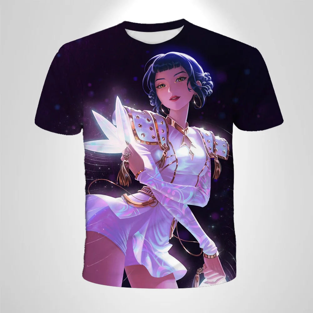 T-shirt KPop Demon Hunters Zoey Golden