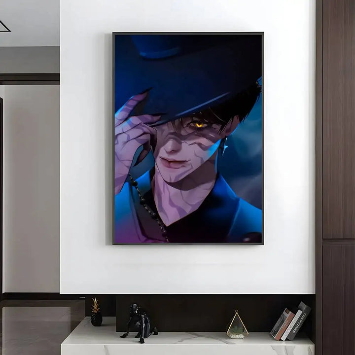 Poster KPop Demon Hunters Saja Jinu Marques