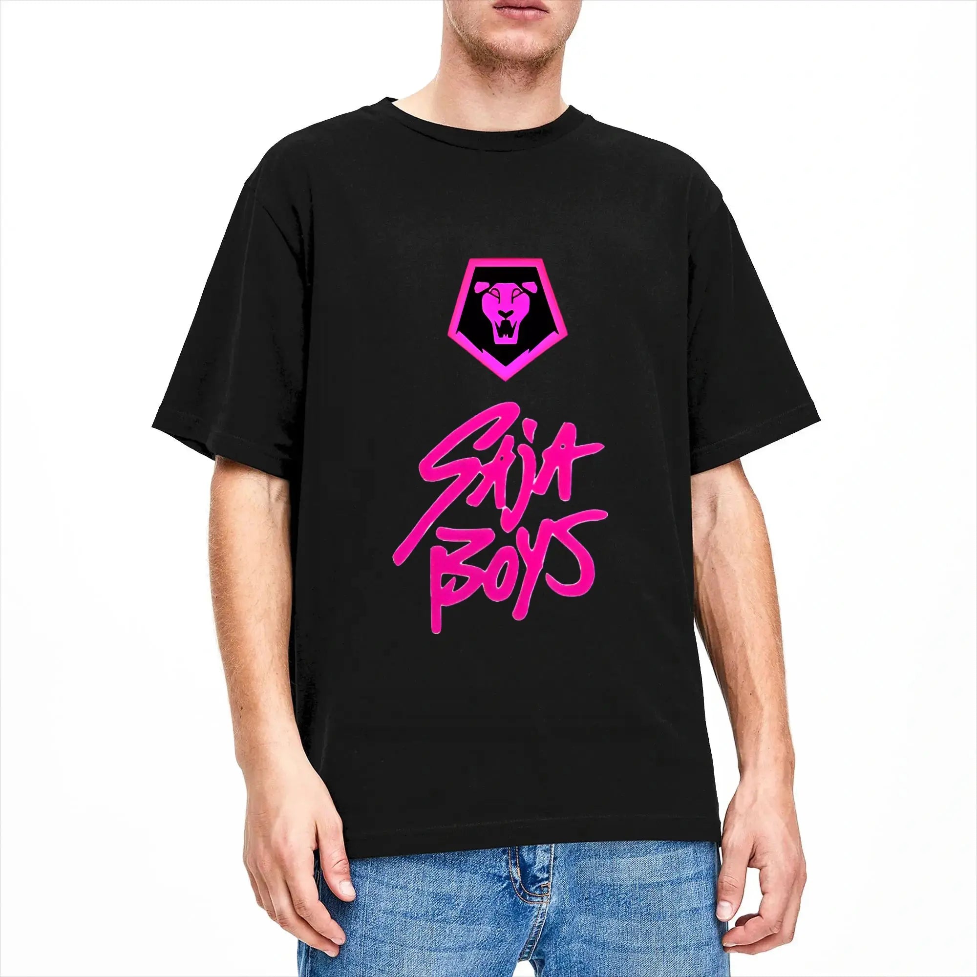 T-shirt KPop Demon Hunters Saja Boys Logo Lion — photo 2