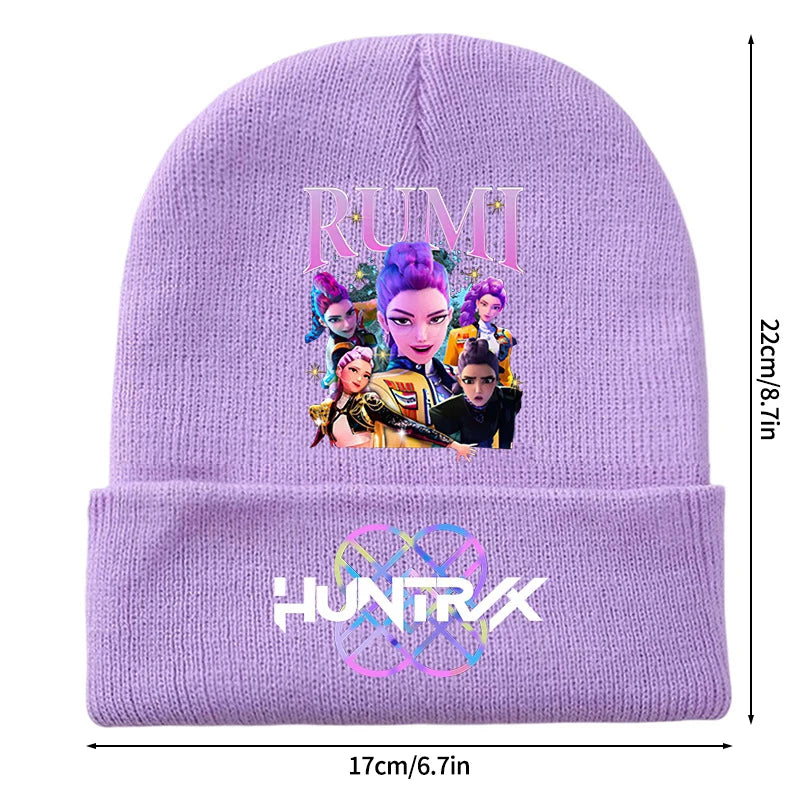 Bonnet KPop Demon Hunters Huntrix Rumi Violet