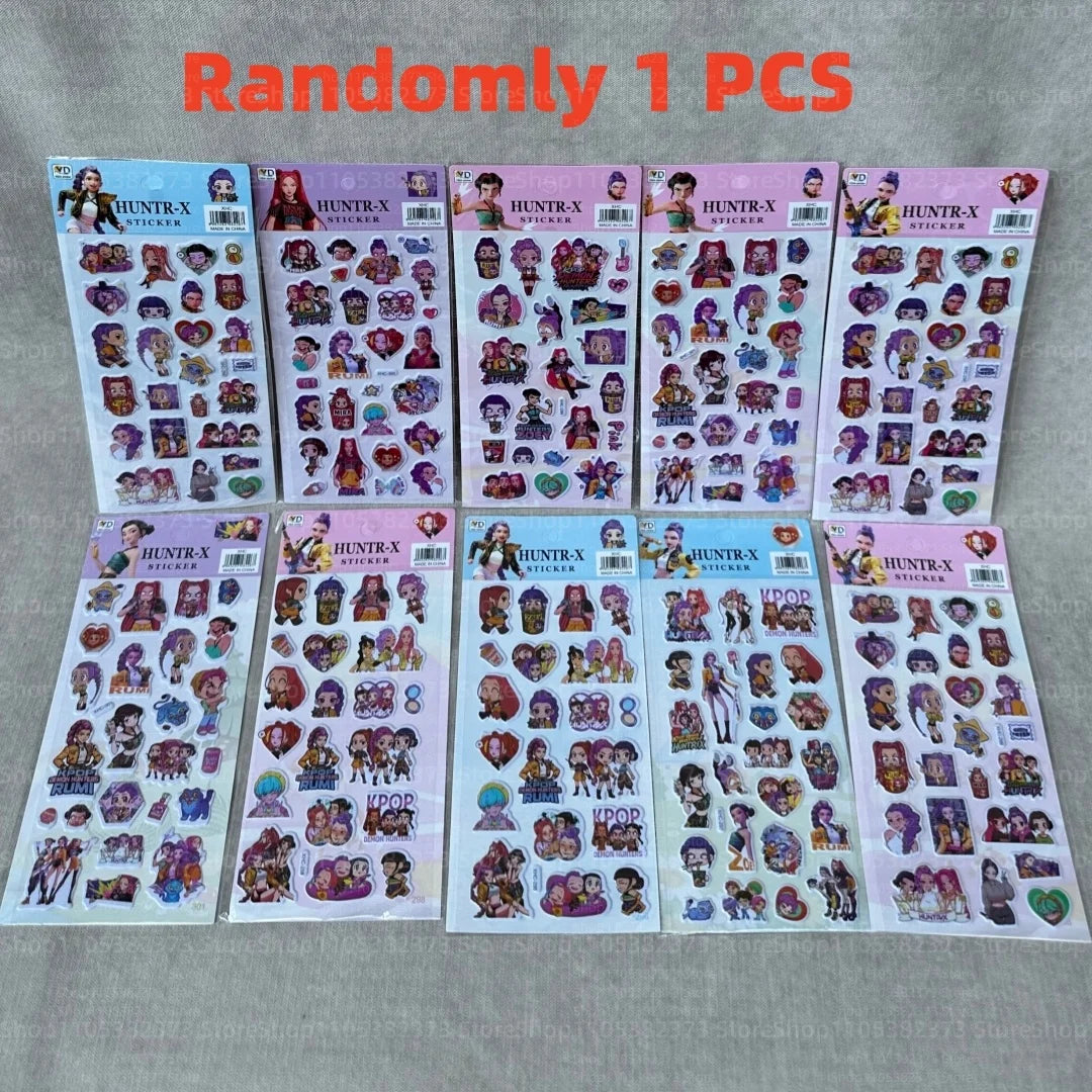 Stickers KPop Demon Hunters 3D