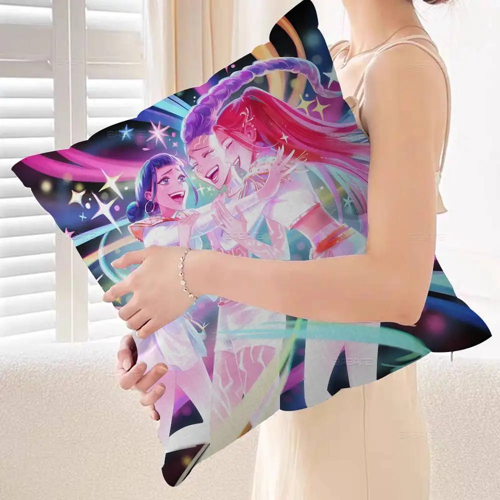 Housse de Coussin KPop Demon Hunters Huntrix Rumi Golden — photo 11