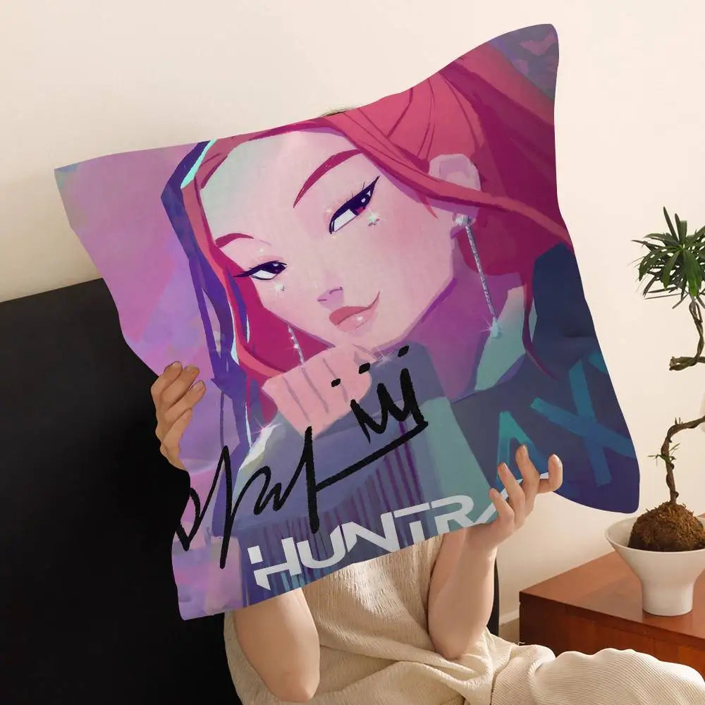 Housse de Coussin KPop Demon Hunters Huntrix Tenue De Combat — photo 19