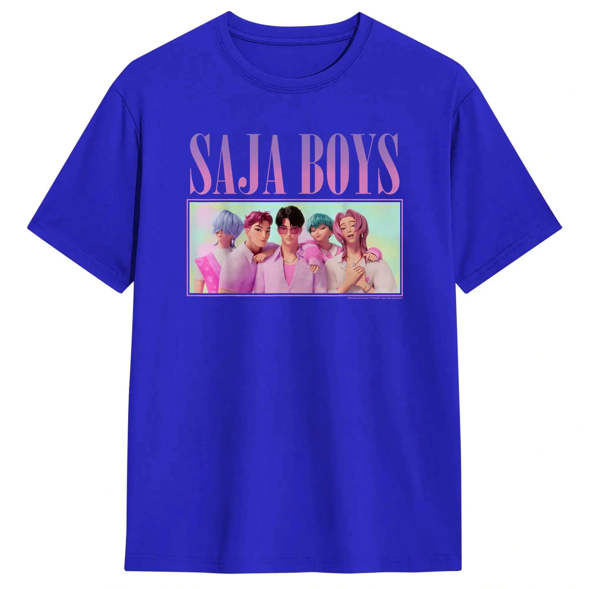 T-shirt KPop Demon Hunters Saja Boys Film — photo 11
