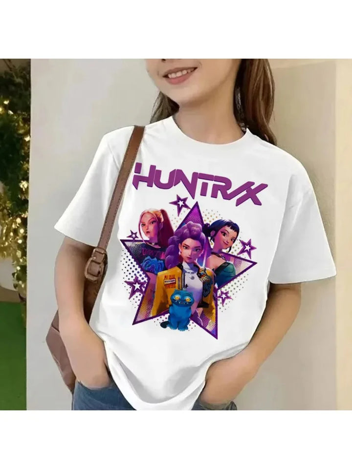 T-shirt Enfant KPop Demon Hunters Fille