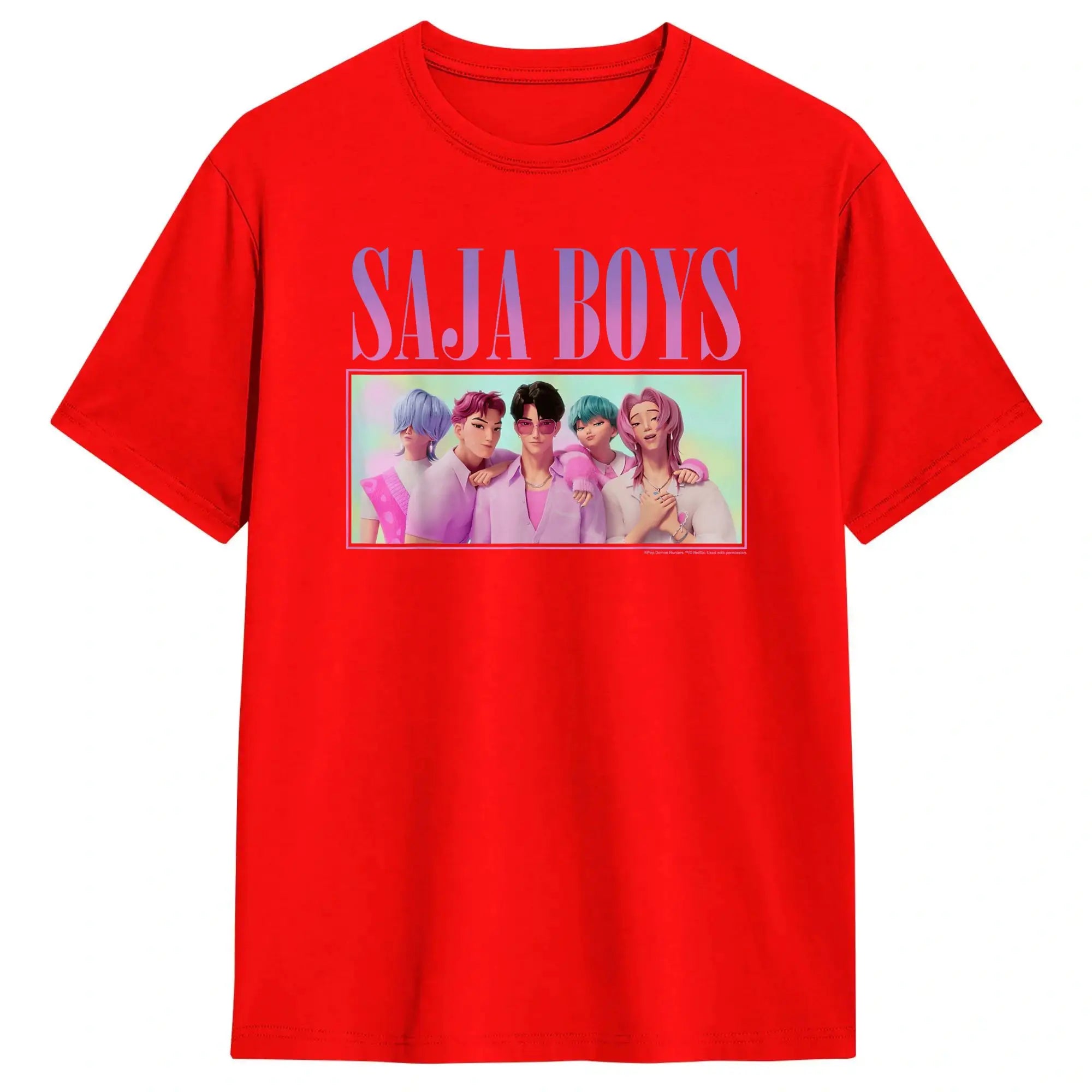 T-shirt KPop Demon Hunters Saja Boys Film — photo 15