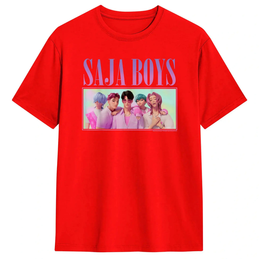 T-shirt KPop Demon Hunters Saja Boys Film — photo 15