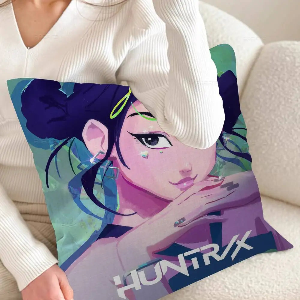Housse de Coussin KPop Demon Hunters Huntrix Scène — photo 6