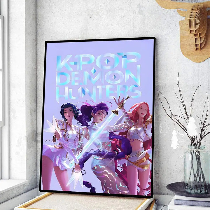 Poster KPop Demon Hunters Tenue Golden