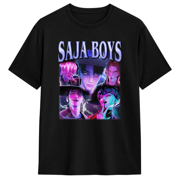 T-shirt KPop Demon Hunters Saja Boys Démons