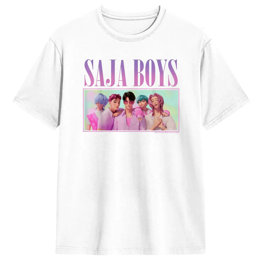 T-shirt KPop Demon Hunters Saja Boys Film — photo 8