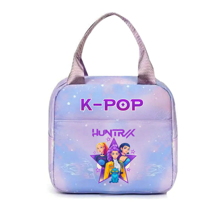 Lunch Bag KPop Demon Hunters Huntrix
