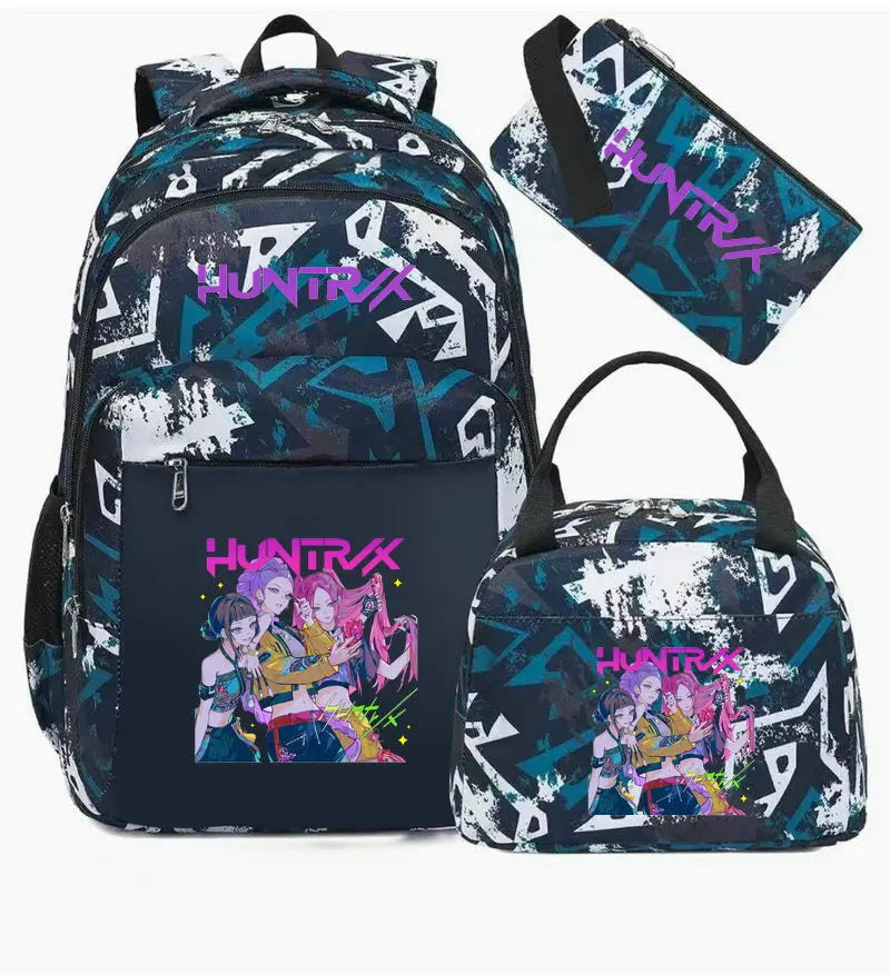 Sac à Dos Ecole KPop Demon Hunters Saja Boys 3 Pièces — photo 16