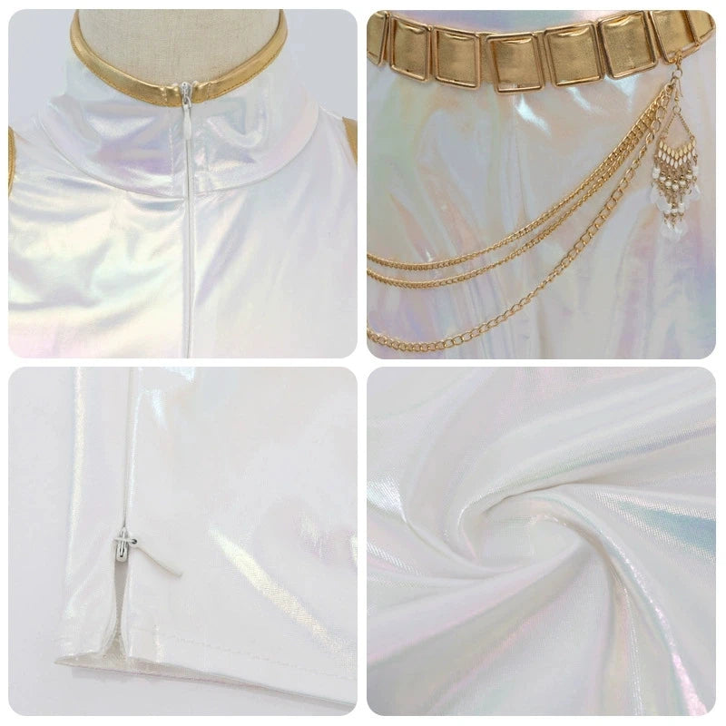 Cosplay KPop Demon Hunters Rumi Golden Blanc — photo 3