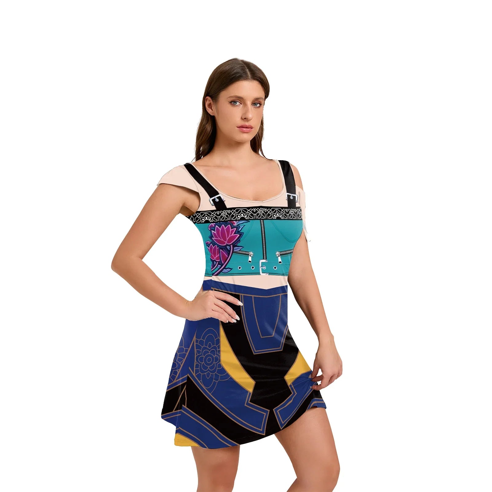 Cosplay Carnaval KPop Demon Hunters Huntrix Zoey