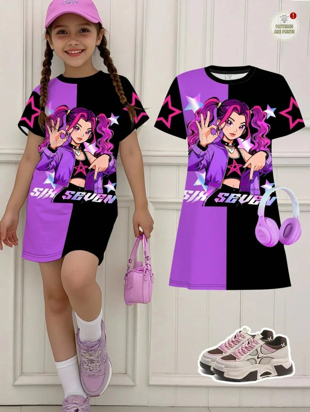 Robe Enfant KPop Demon Hunters Huntrix