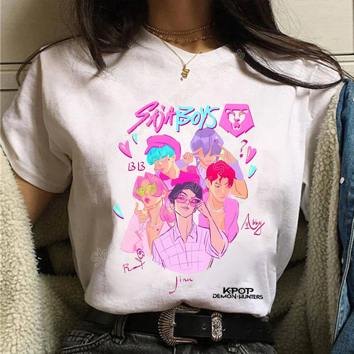 T-shirt KPop Demon Hunters Saja Boys