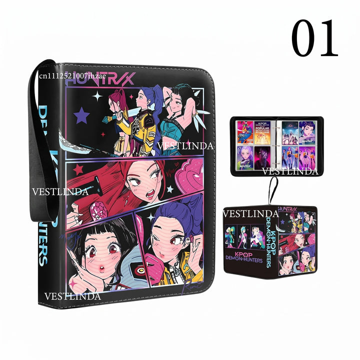 Classeur Range-Cartes KPop Demon Hunters Rumi Zoey Mira