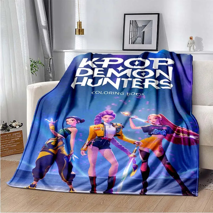Plaid KPop Demon hunters Chambre