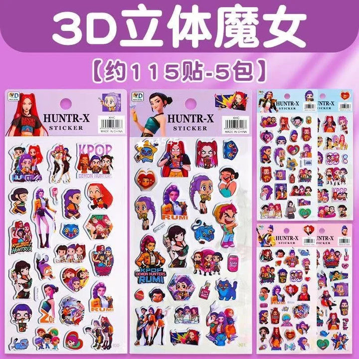 Stickers KPop Demon Hunters 3D — photo 2