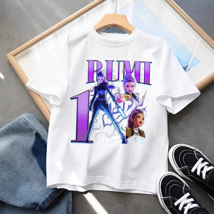T-shirt KPop Demon Hunters Anniversaire 1ans