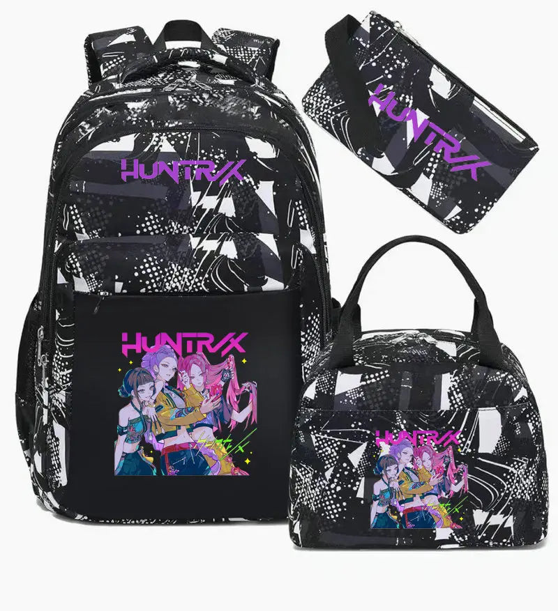 Sac à Dos Ecole KPop Demon Hunters Saja Boys 3 Pièces — photo 12