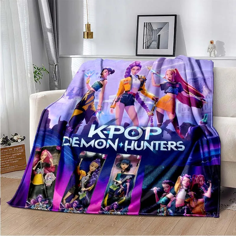 Plaid KPop Demon hunters Canapé