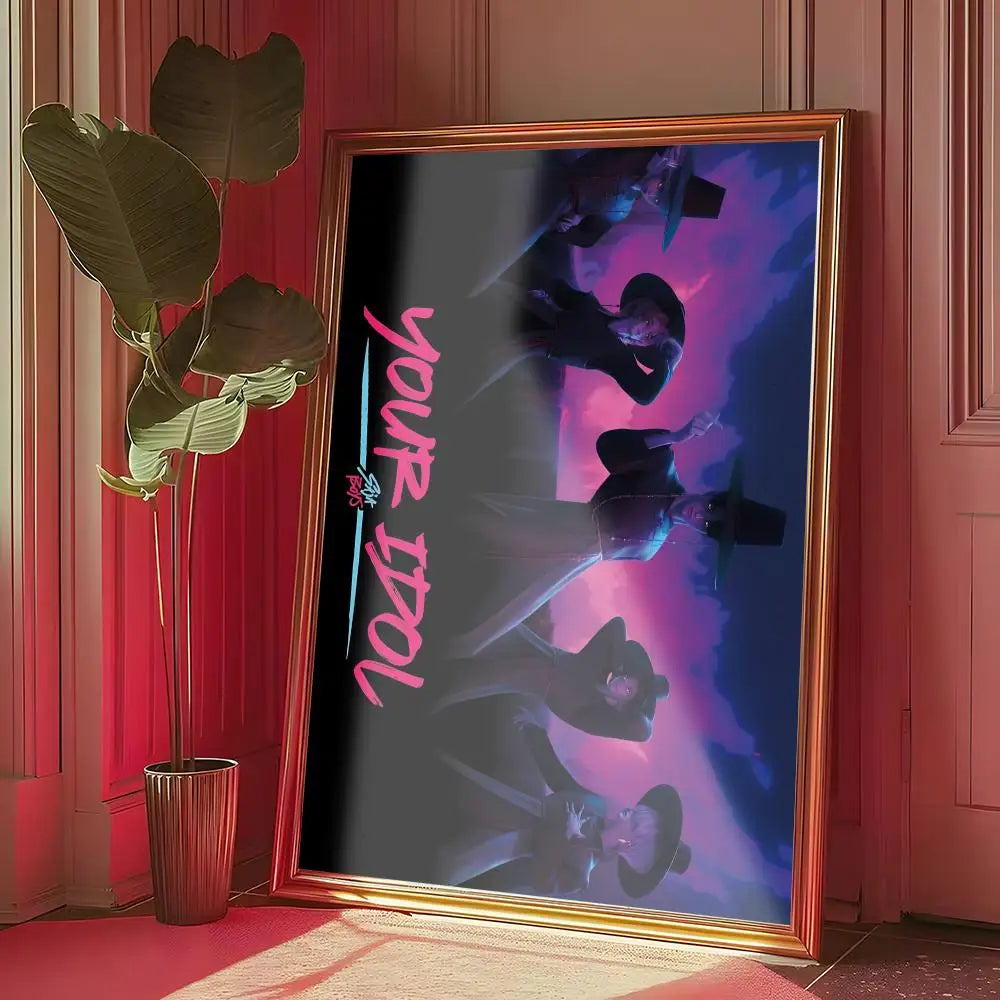 Poster KPop Demon Hunters Saja Boys Et Derpy