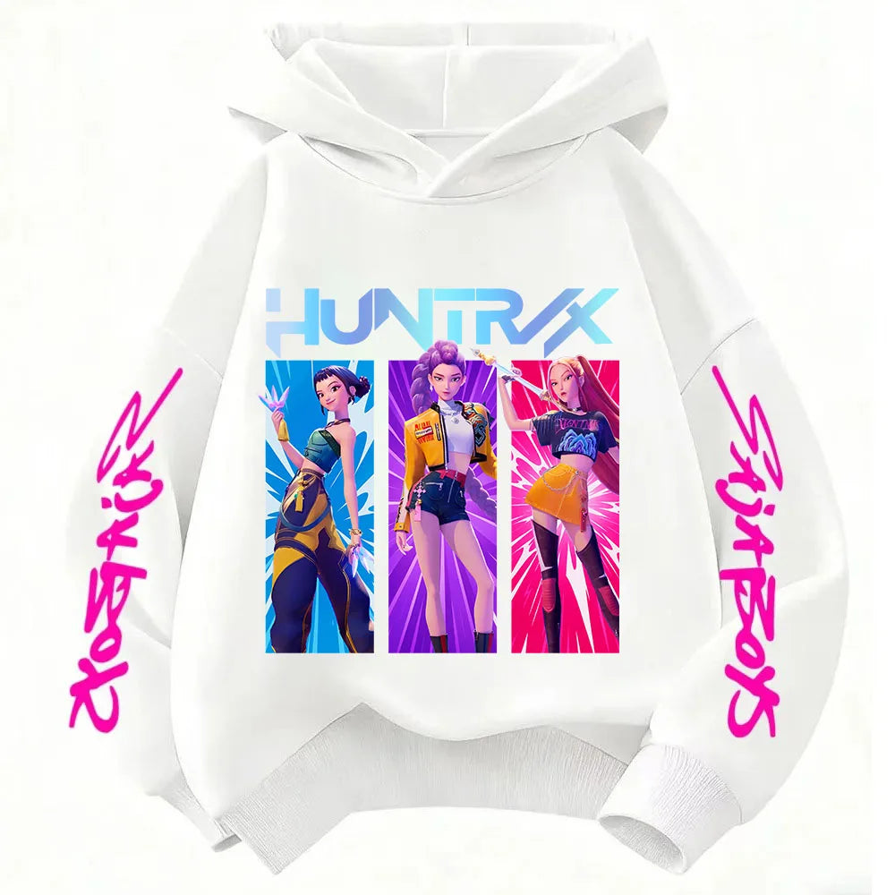 Pull Enfant KPop Demon Hunters Blanc