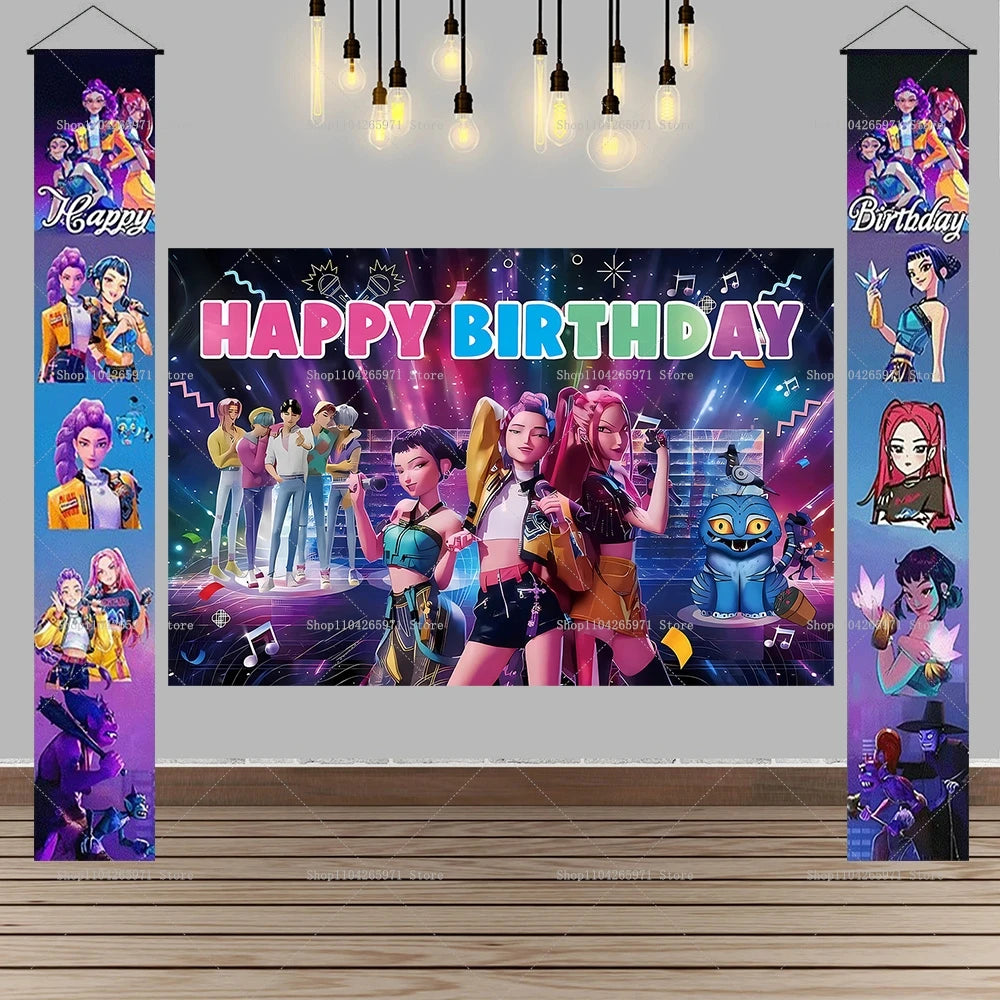 Bannière Anniversaire KPop Demon Hunters — photo 10
