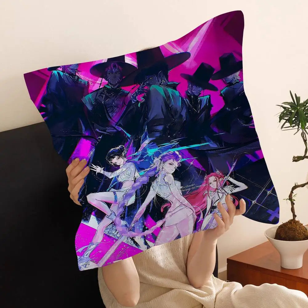 Housse de Coussin KPop Demon Hunters Rumi Zoey Mira — photo 25
