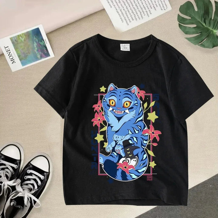 T-Shirt Enfant KPop Demon Hunters Derpy Manga
