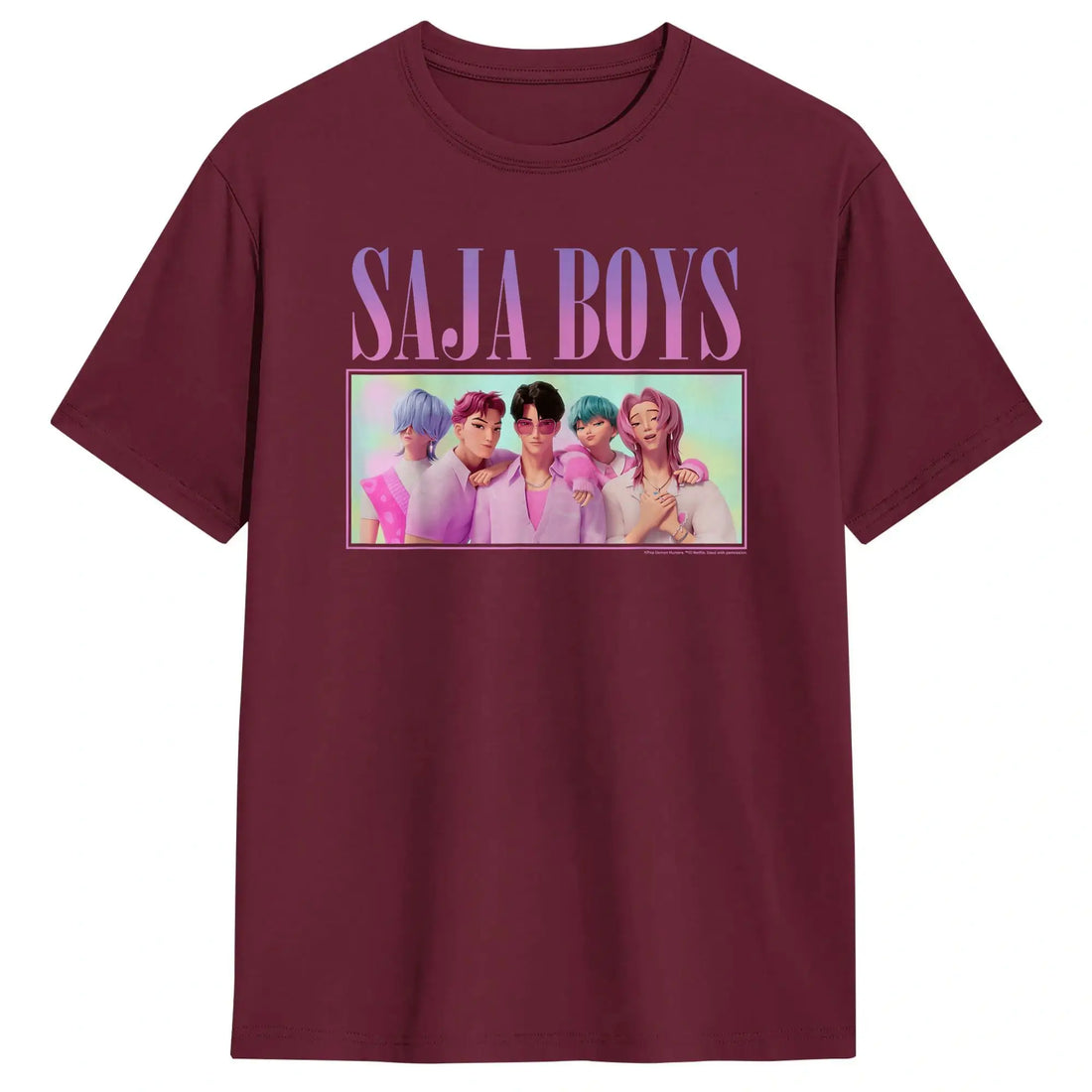 T-shirt KPop Demon Hunters Saja Boys Film — photo 9