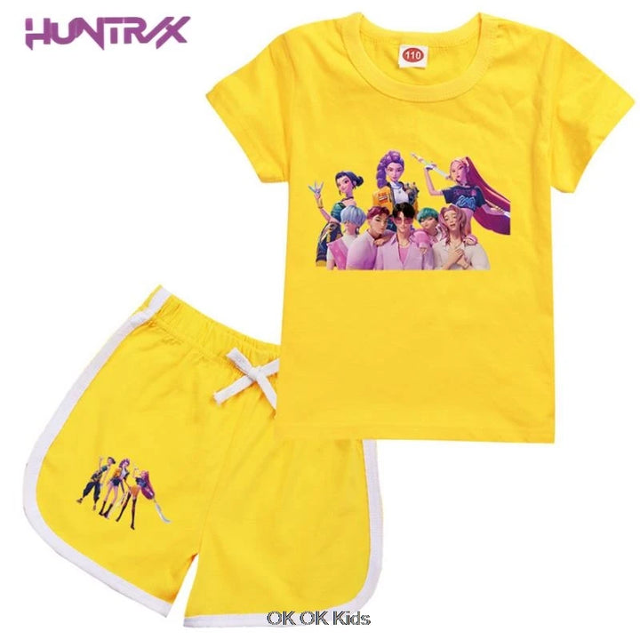 Pyjama Short Enfant KPop Demon Hunters Fille
