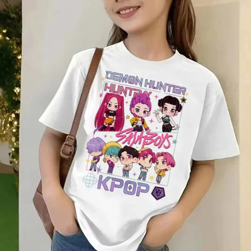 T-shirt Enfant KPop Demon Hunters Golden — photo 3