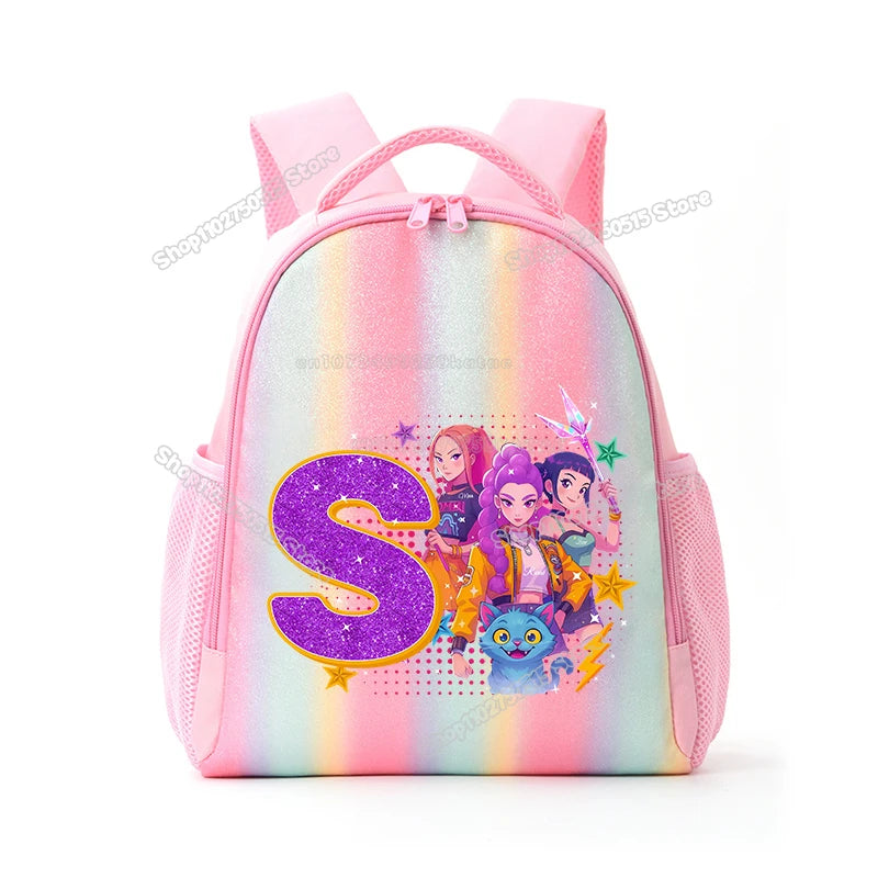Sac d'Ecole KPop Demon Hunters Lettre Prénom — photo 27