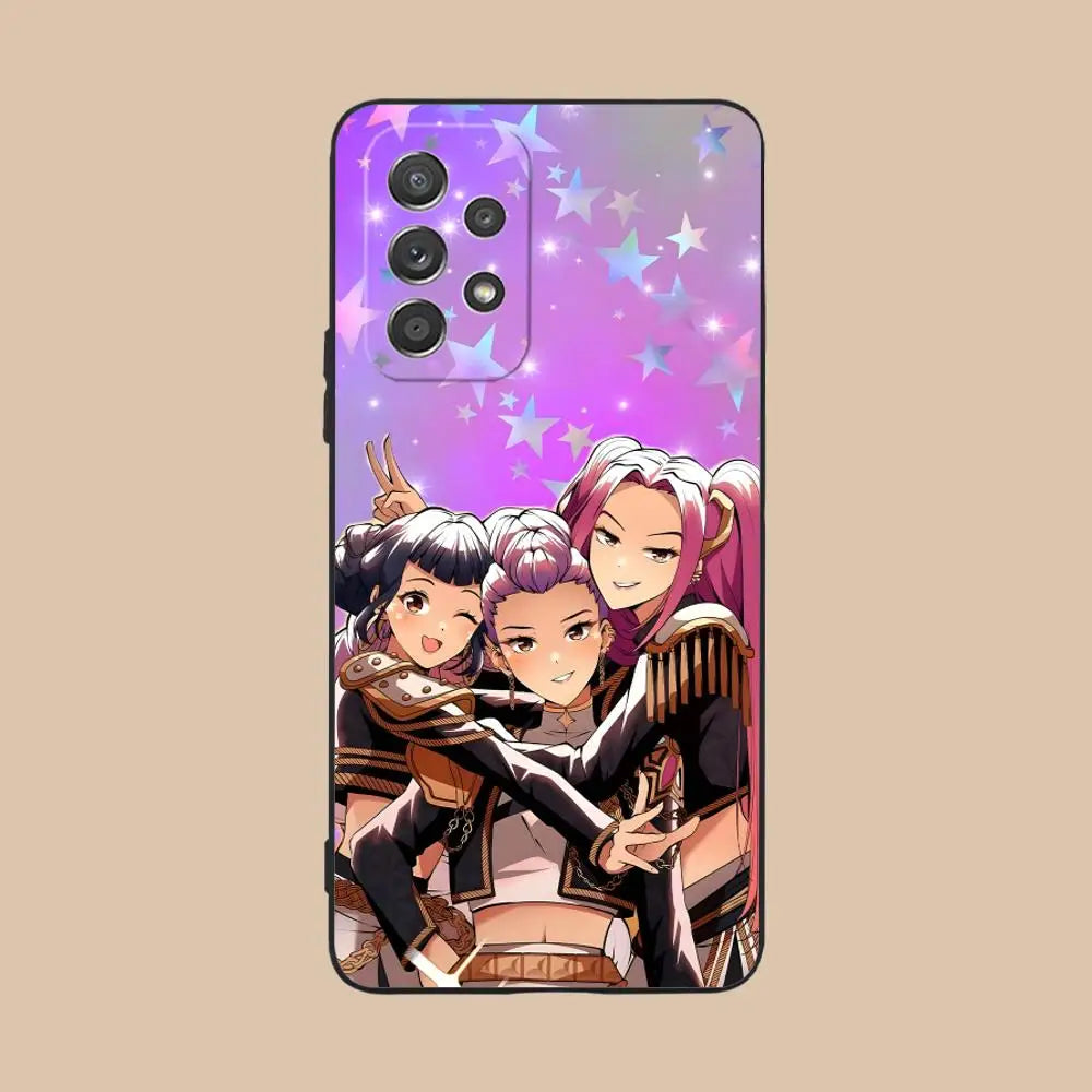 Coque Samsung Galaxy A15 4G KPop Demon Hunters Huntrix