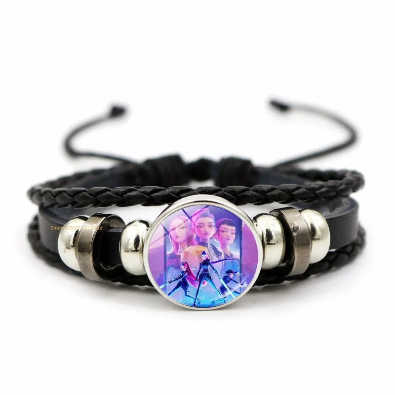 Bracelet Tressé KPop Demon Hunters Combat