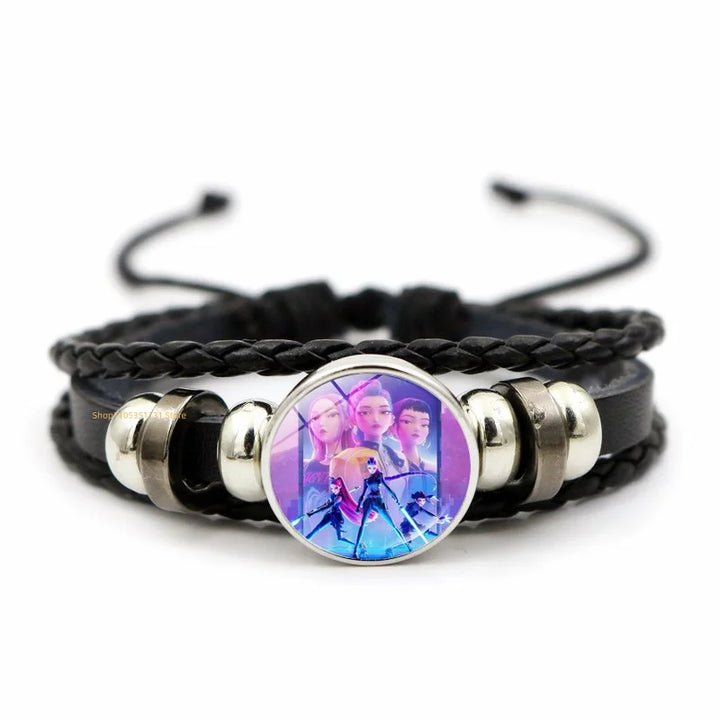 Bracelet Tressé KPop Demon Hunters Combat