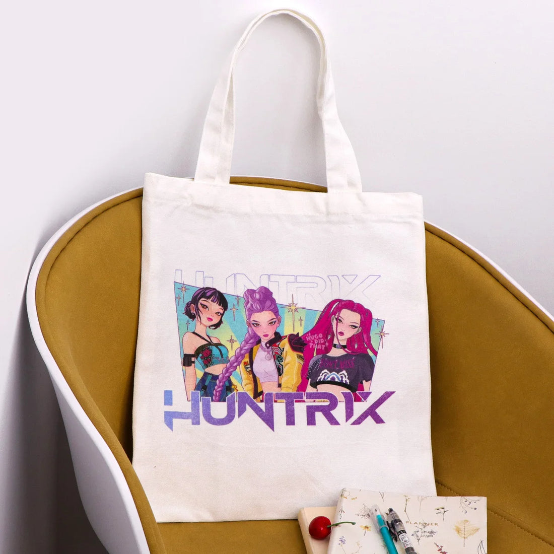 Tote Bag KPop Demon Hunters Huntrix Dessin Animé — photo 3