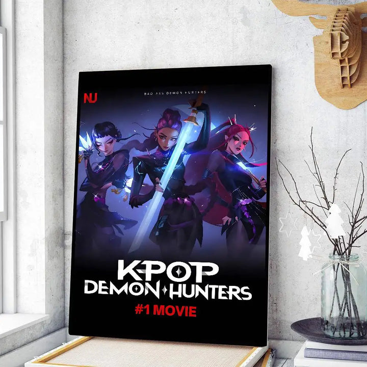 Poster KPop Demon Hunters Huntrix Dark
