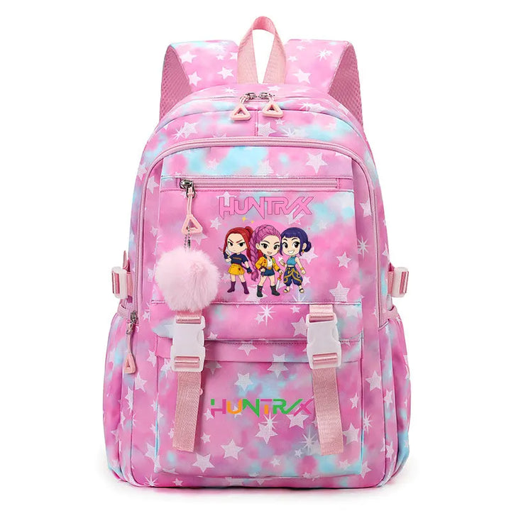 Sac à Dos Ecole KPop Demon Hunters Huntrix Enfant