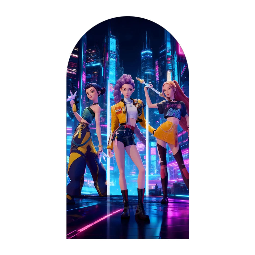 Toile De Fond Anniversaire KPop Demon Hunters — photo 15