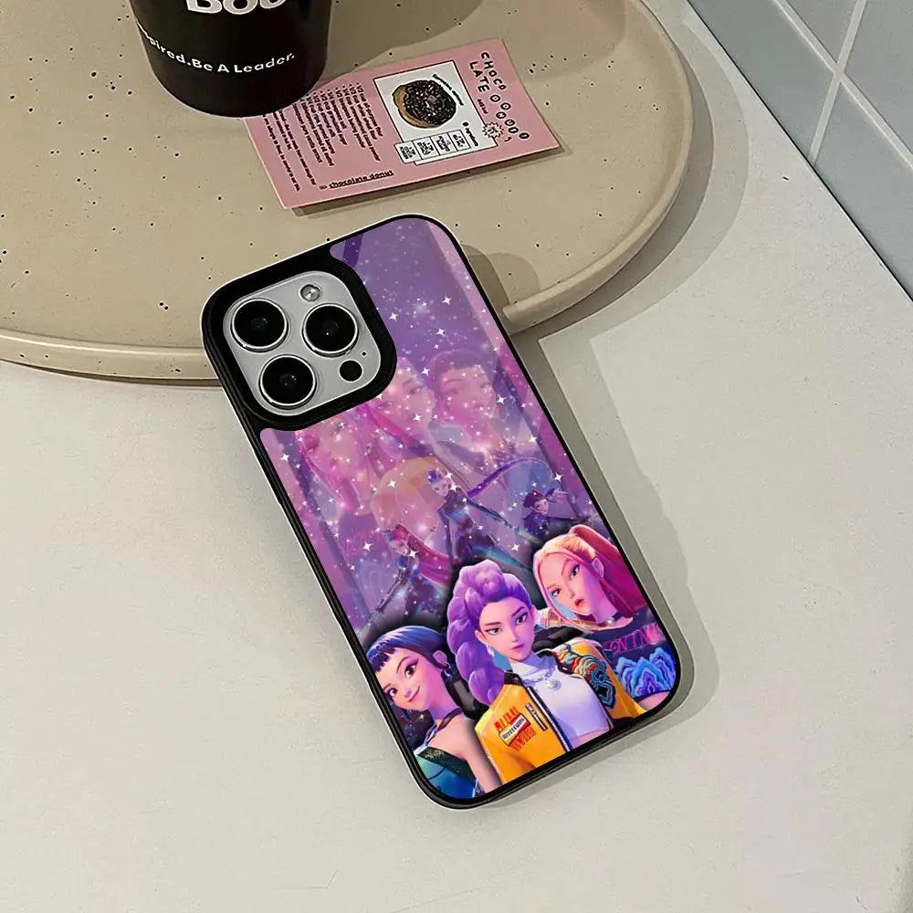 Coque iPhone KPop Demon Hunters Huntrix Et Saja Boys
