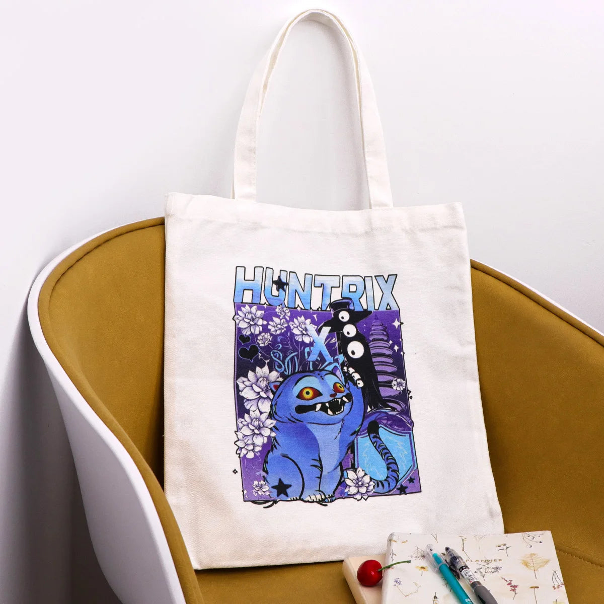 Tote Bag KPop Demon Hunters Derpy Et Sussie — photo 3